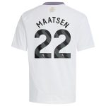 aston villa adidas away shirt 2024-25 – kids with maatsen 22 printing Collection - Aston Villa Official Store