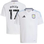 aston villa adidas away shirt 2024-25 – kids with malen 17 printing Collection - Aston Villa Official Store