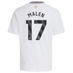 aston villa adidas away shirt 2024-25 – kids with malen 17 printing Collection - Aston Villa Official Store