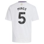 aston villa adidas away shirt 2024-25 – kids with mings 5 printing Collection - Aston Villa Official Store