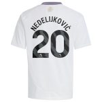 aston villa adidas away shirt 2024-25 – kids with nedeljković 20 printing Collection - Aston Villa Official Store