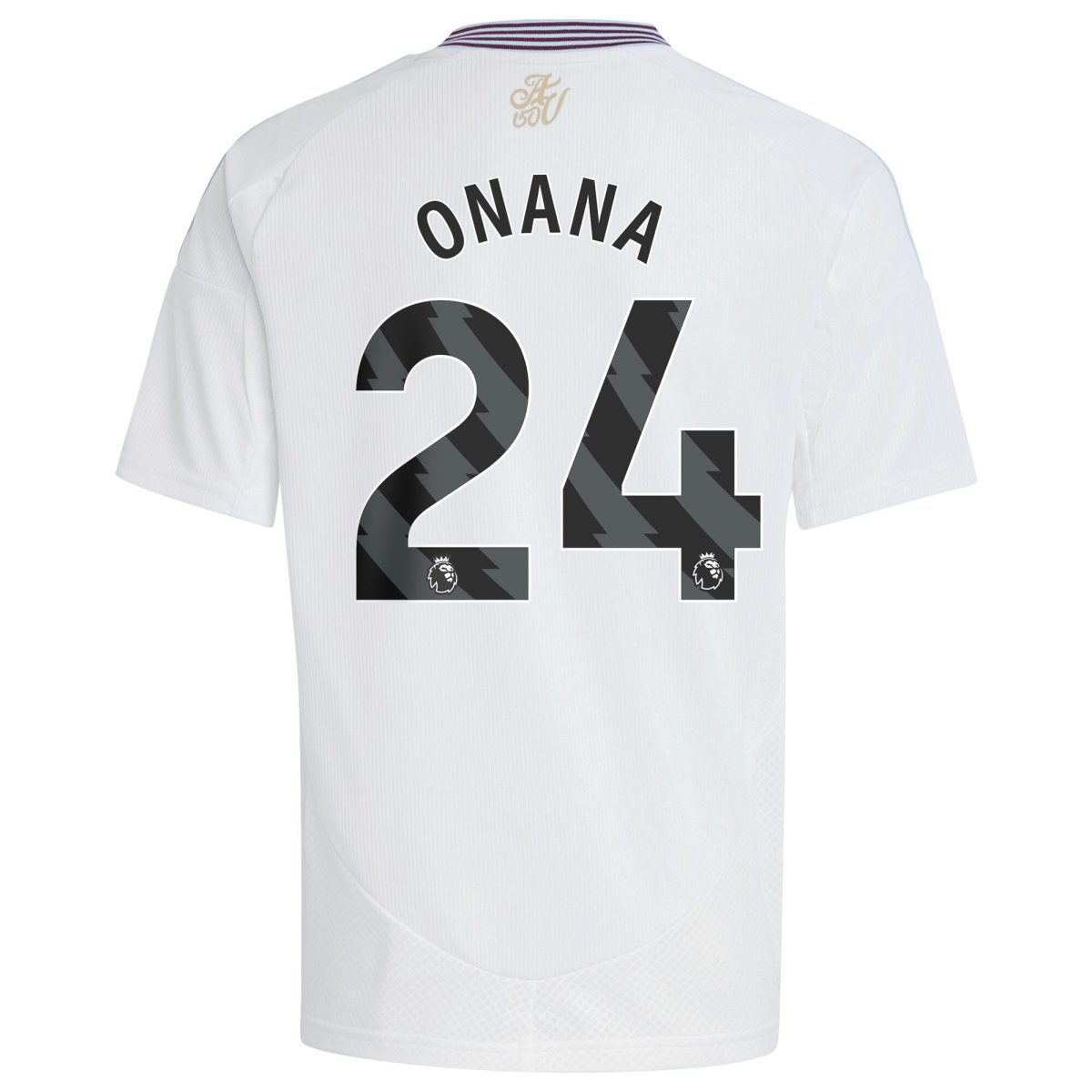 aston villa adidas away shirt 2024-25 – kids with onana 24 printing Collection - Aston Villa Official Store