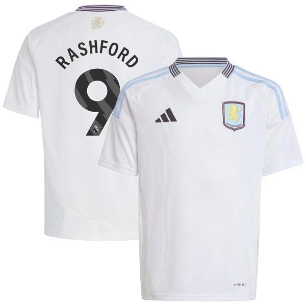 aston villa adidas away shirt 2024-25 – kids with rashford 9 printing Collection - Aston Villa Official Store