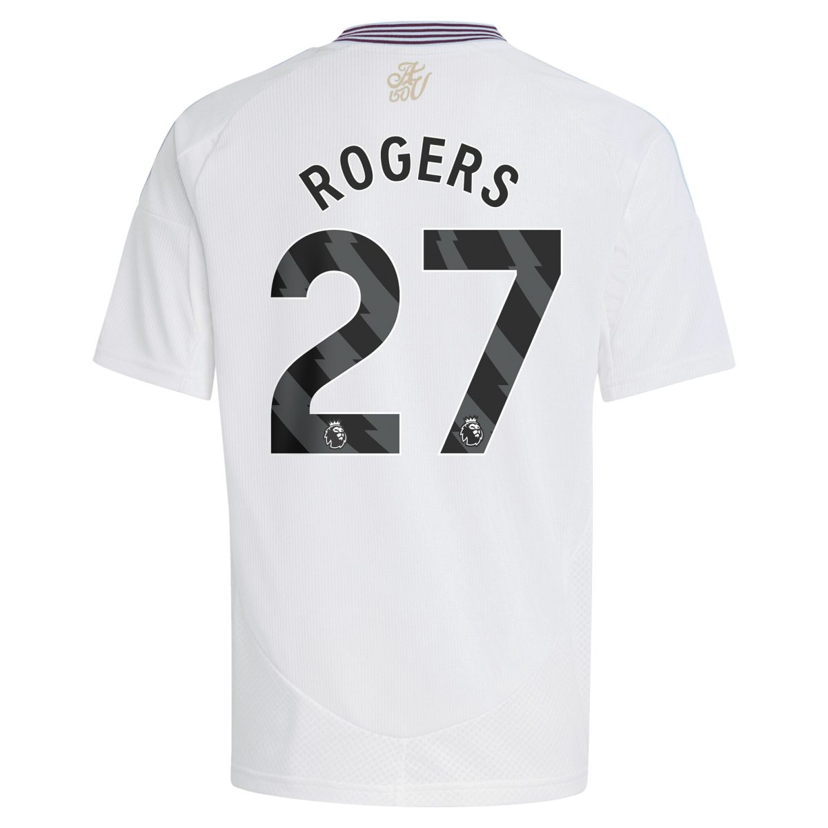 aston villa adidas away shirt 2024-25 – kids with rogers 27 printing Collection - Aston Villa Official Store