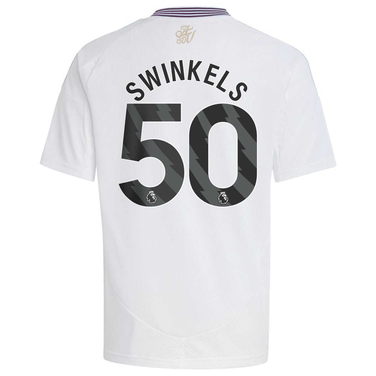 aston villa adidas away shirt 2024-25 – kids with swinkels 50 printing Collection - Aston Villa Official Store