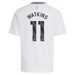 aston villa adidas away shirt 2024-25 – kids with watkins 11 printing Collection - Aston Villa Official Store