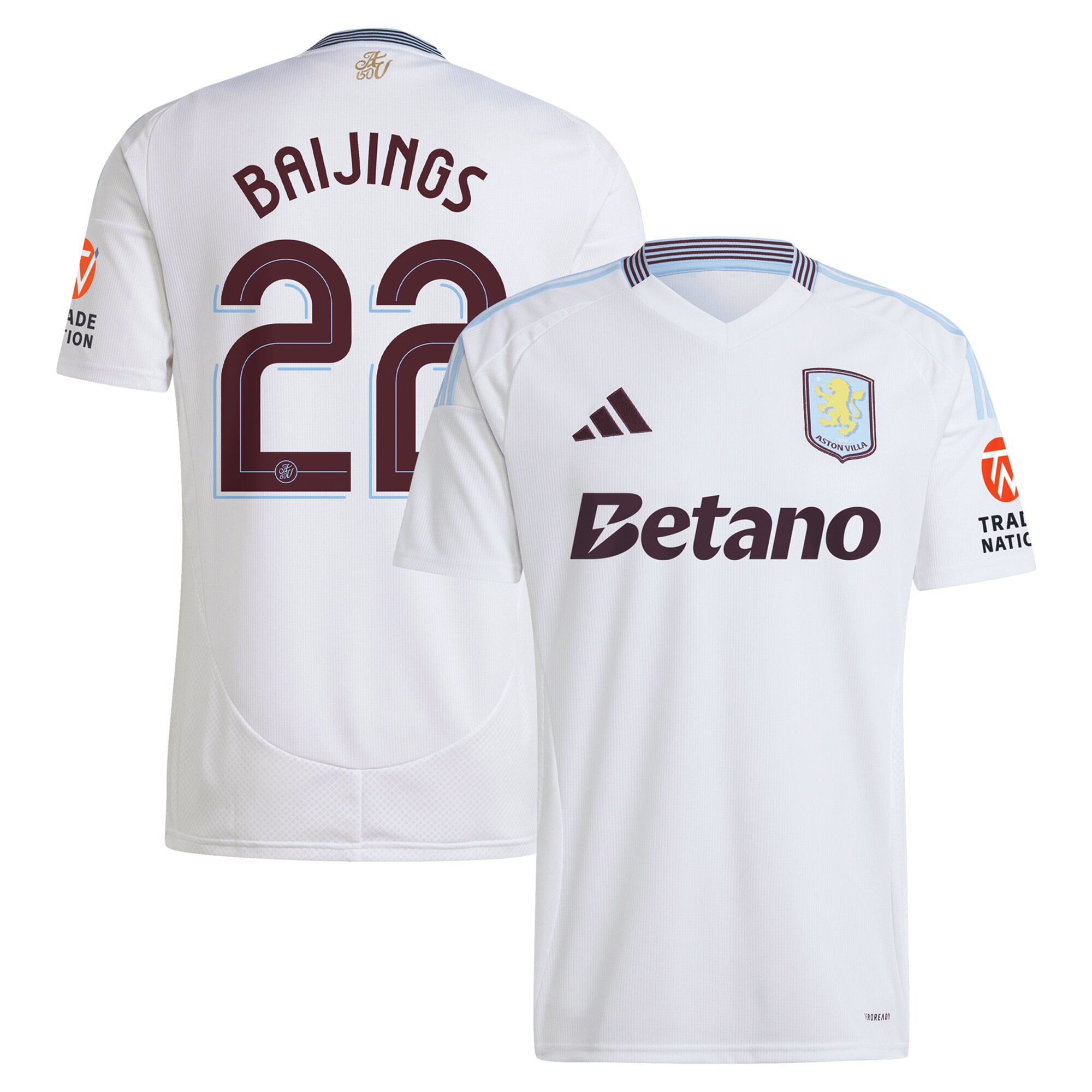 aston villa adidas away shirt 2024-25 with baijings 22 cup printing Collection - Aston Villa Official Store