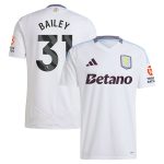 aston villa adidas away shirt 2024-25 with bailey 31 printing Collection - Aston Villa Official Store