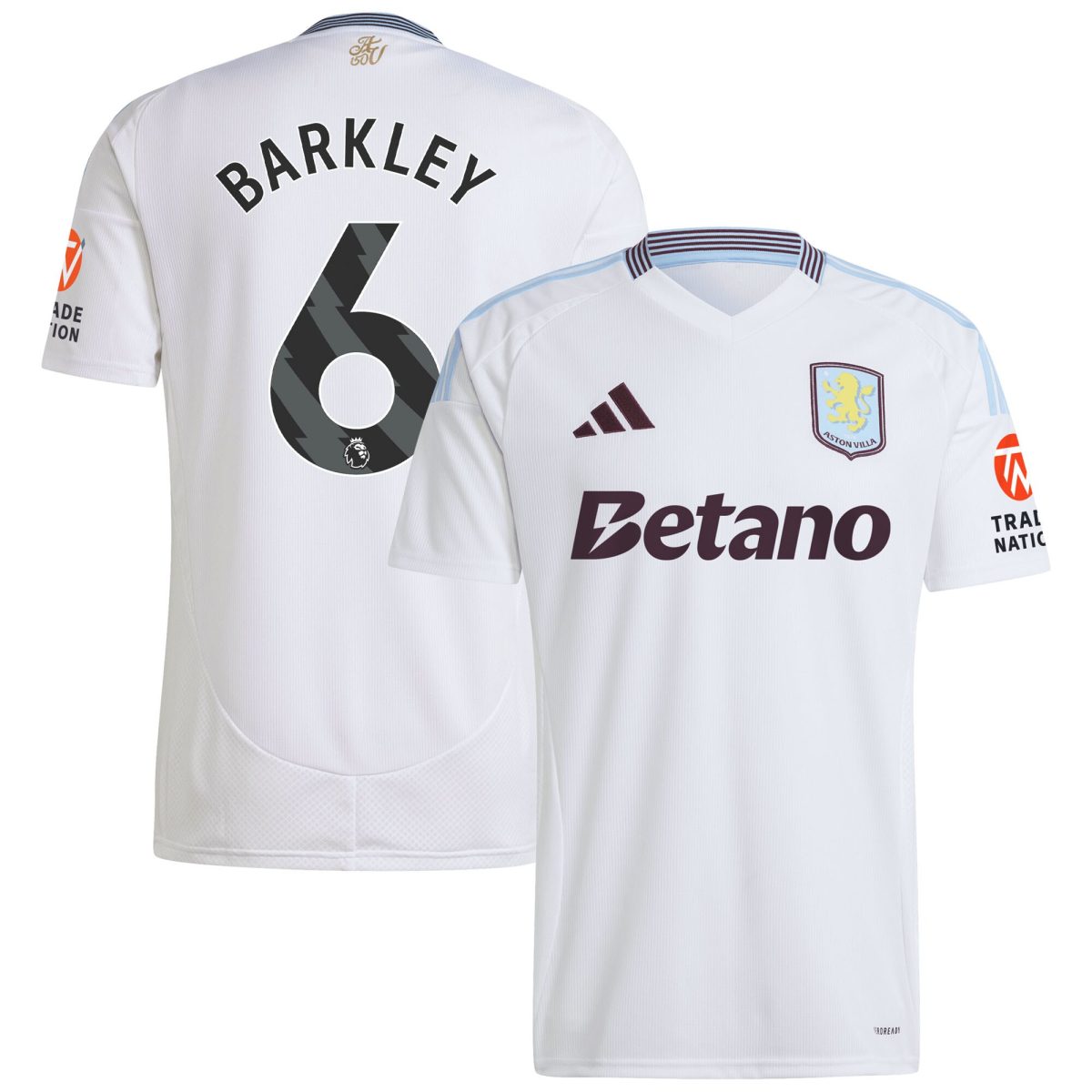 aston villa adidas away shirt 2024-25 with barkley 6 printing Collection - Aston Villa Official Store