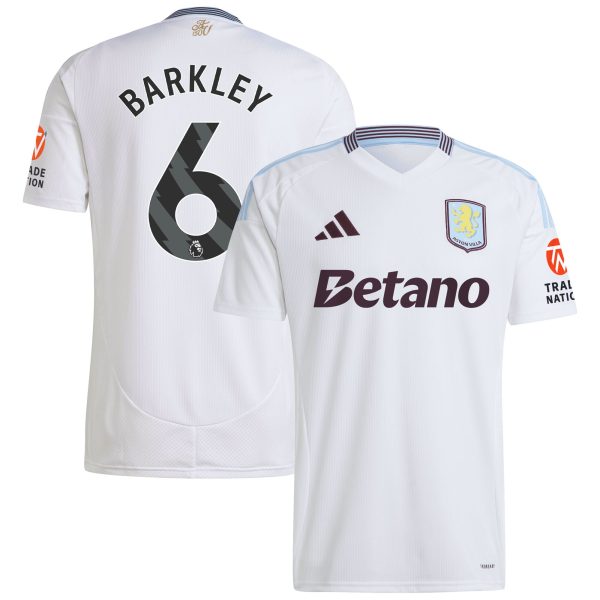 aston villa adidas away shirt 2024-25 with barkley 6 printing Collection - Aston Villa Official Store