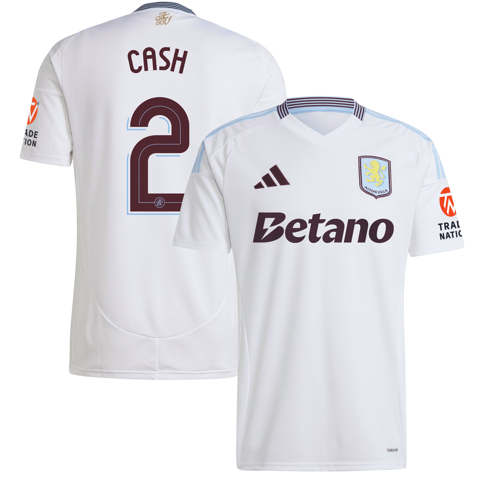 aston villa adidas away shirt 2024-25 with cash 2 cup printing Collection - Aston Villa Official Store