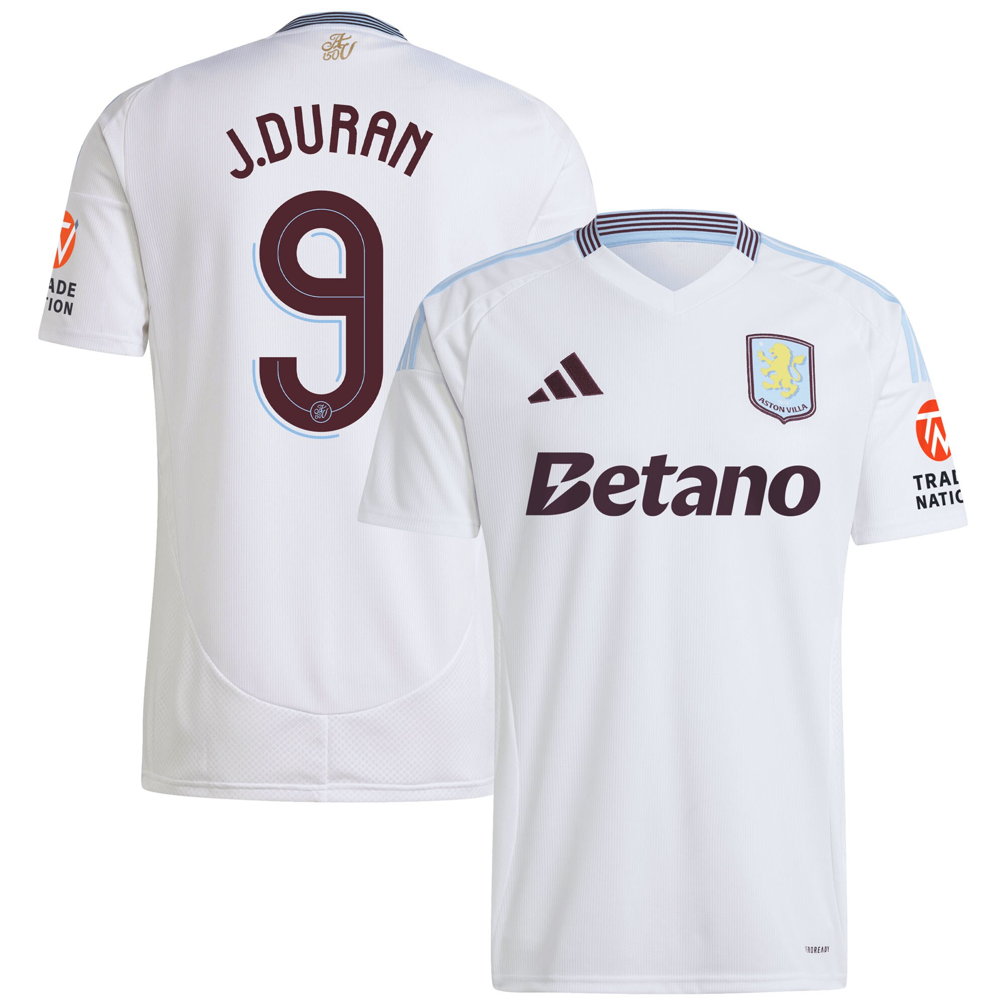 aston villa adidas away shirt 2024-25 with duran 9 cup printing Collection - Aston Villa Official Store