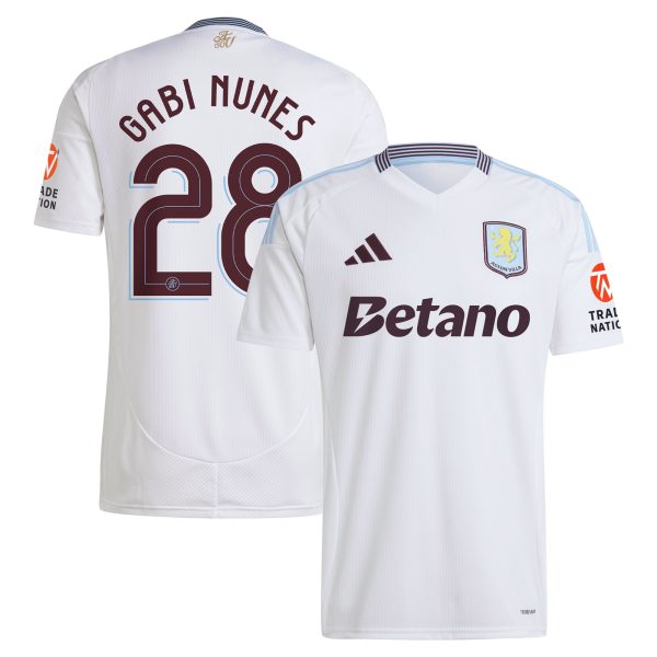 aston villa adidas away shirt 2024-25 with gabi nunes 28 cup printing Collection - Aston Villa Official Store