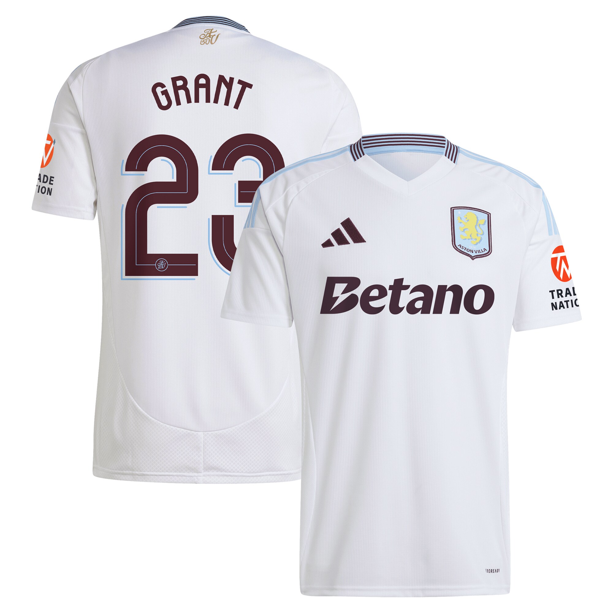 aston villa adidas away shirt 2024-25 with grant 23 cup printing Collection - Aston Villa Official Store