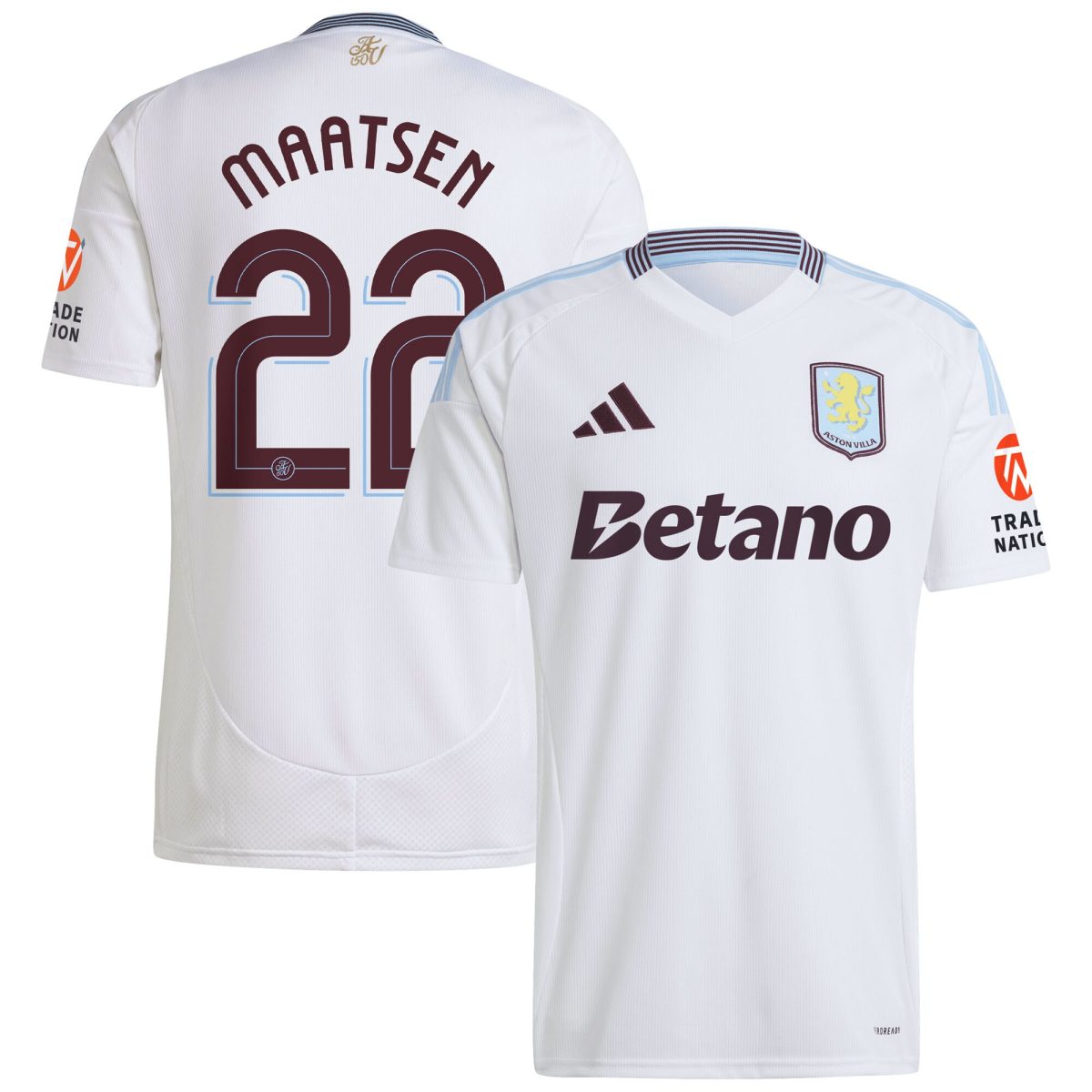 aston villa adidas away shirt 2024-25 with maatsen 22 cup printing Collection - Aston Villa Official Store