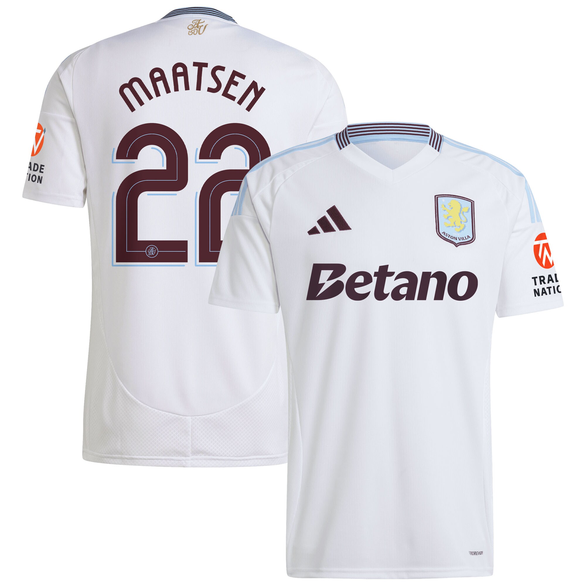 aston villa adidas away shirt 2024-25 with maatsen 22 cup printing Collection - Aston Villa Official Store