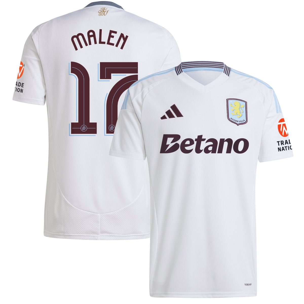 aston villa adidas away shirt 2024-25 with malen 17 cup printing Collection - Aston Villa Official Store
