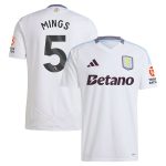 aston villa adidas away shirt 2024-25 with mings 5 printing Collection - Aston Villa Official Store