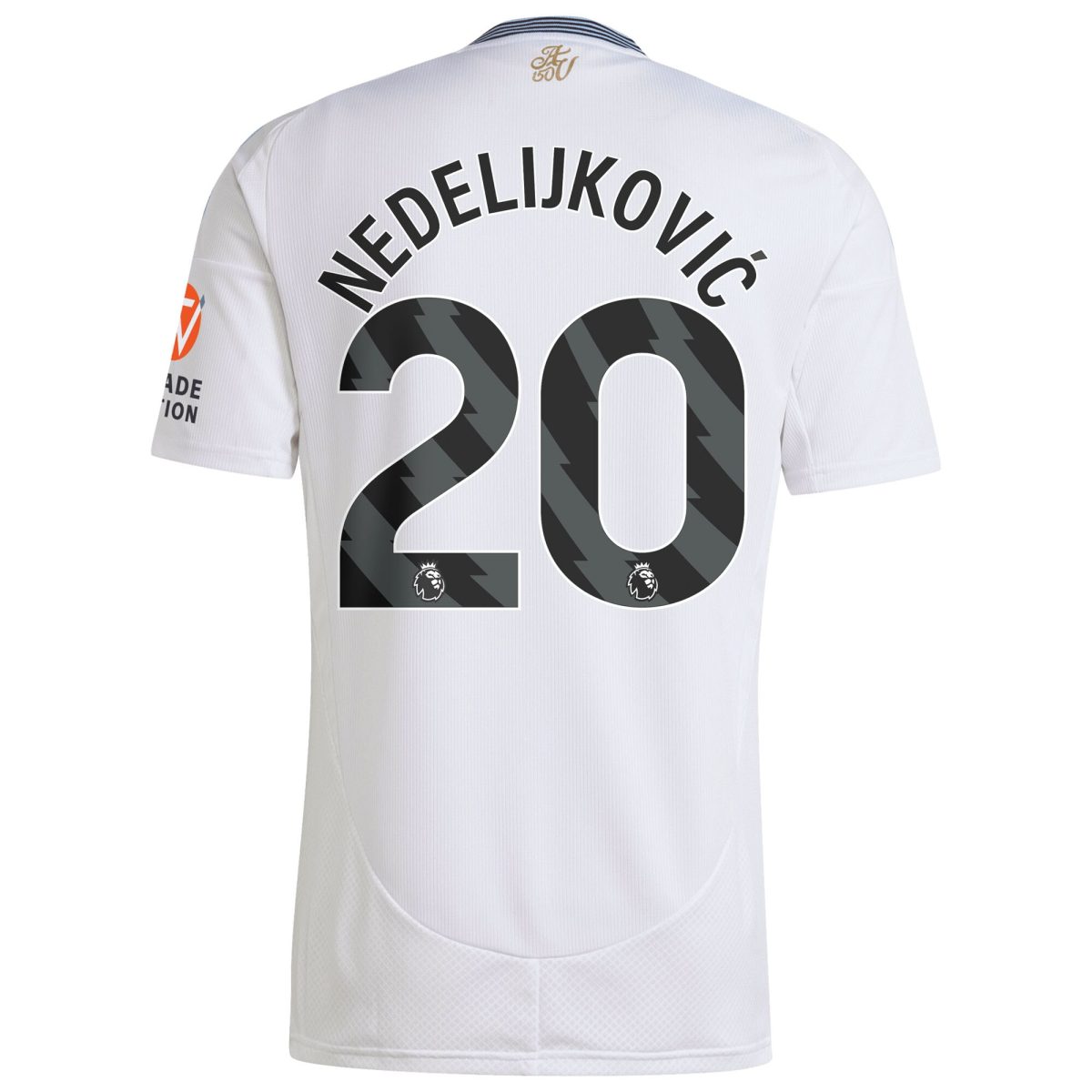 aston villa adidas away shirt 2024-25 with nedeljković 20 printing Collection - Aston Villa Official Store
