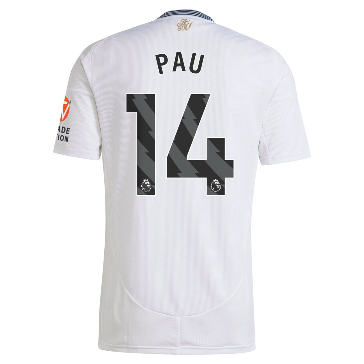 aston villa adidas away shirt 2024-25 with pau 14 printing Collection - Aston Villa Official Store