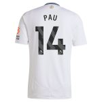 aston villa adidas away shirt 2024-25 with pau 14 printing Collection - Aston Villa Official Store