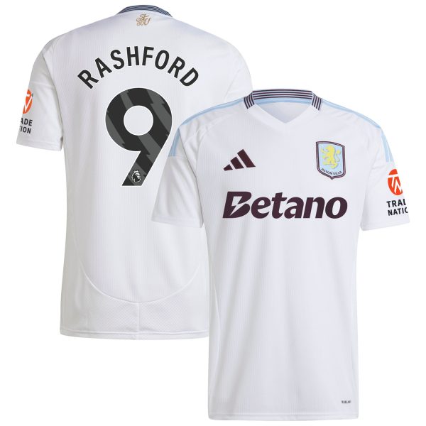 aston villa adidas away shirt 2024-25 with rashford 9 printing Collection - Aston Villa Official Store
