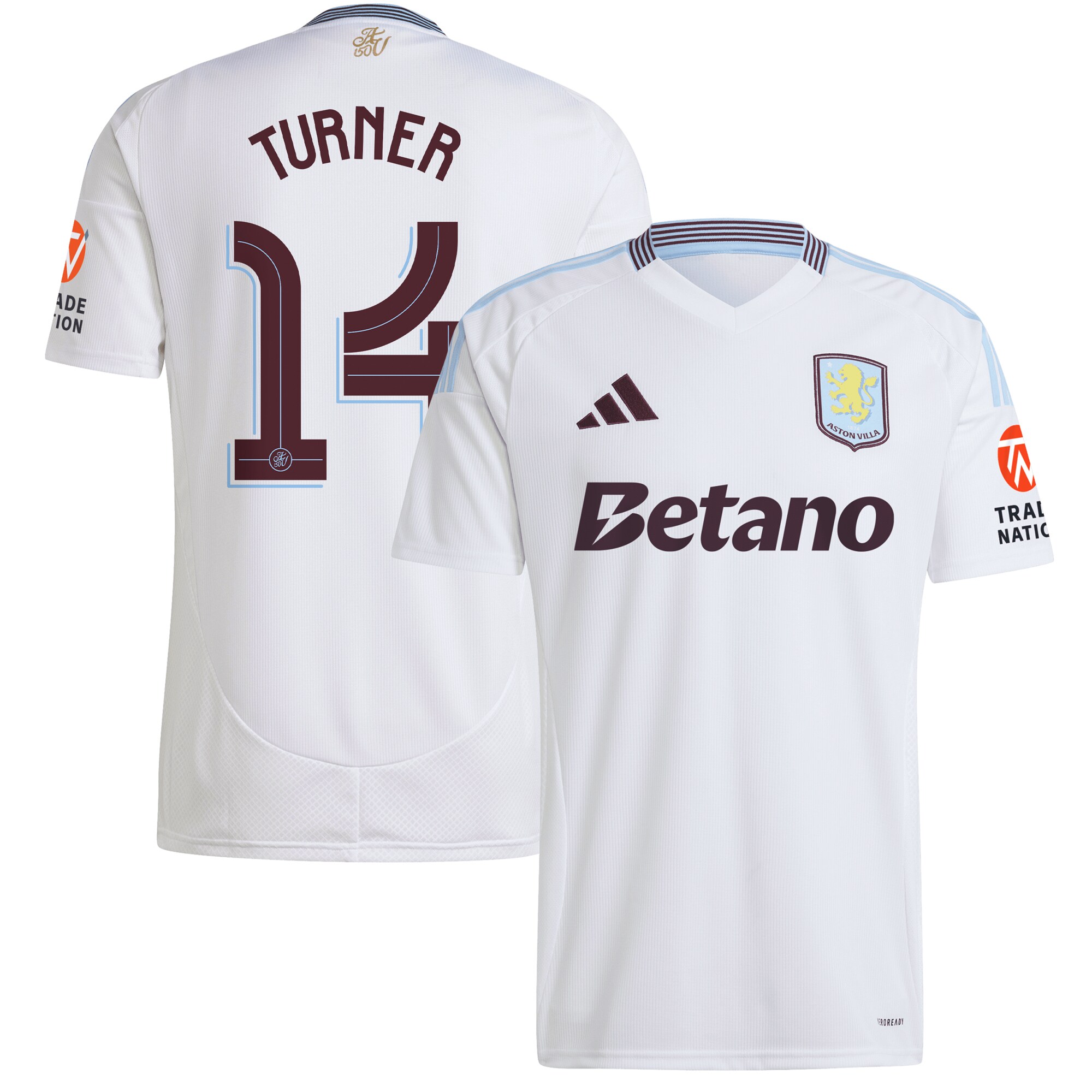 aston villa adidas away shirt 2024-25 with turner 14 cup printing Collection - Aston Villa Official Store