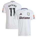 aston villa adidas away shirt 2024-25 with watkins 11 printing Collection - Aston Villa Official Store