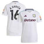 aston villa adidas away shirt 2024-25 – womens with a.garcía 16 printing Collection - Aston Villa Official Store