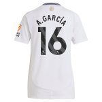 aston villa adidas away shirt 2024-25 – womens with a.garcía 16 printing Collection - Aston Villa Official Store