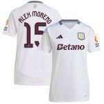 aston villa adidas away shirt 2024-25 – womens with alex moreno 15 cup printing Collection - Aston Villa Official Store