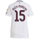 aston villa adidas away shirt 2024-25 – womens with alex moreno 15 cup printing Collection - Aston Villa Official Store