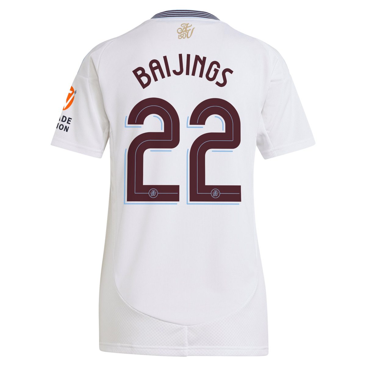 aston villa adidas away shirt 2024-25 – womens with baijings 22 cup printing Collection - Aston Villa Official Store