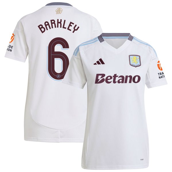aston villa adidas away shirt 2024-25 – womens with barkley 6 cup printing Collection - Aston Villa Official Store