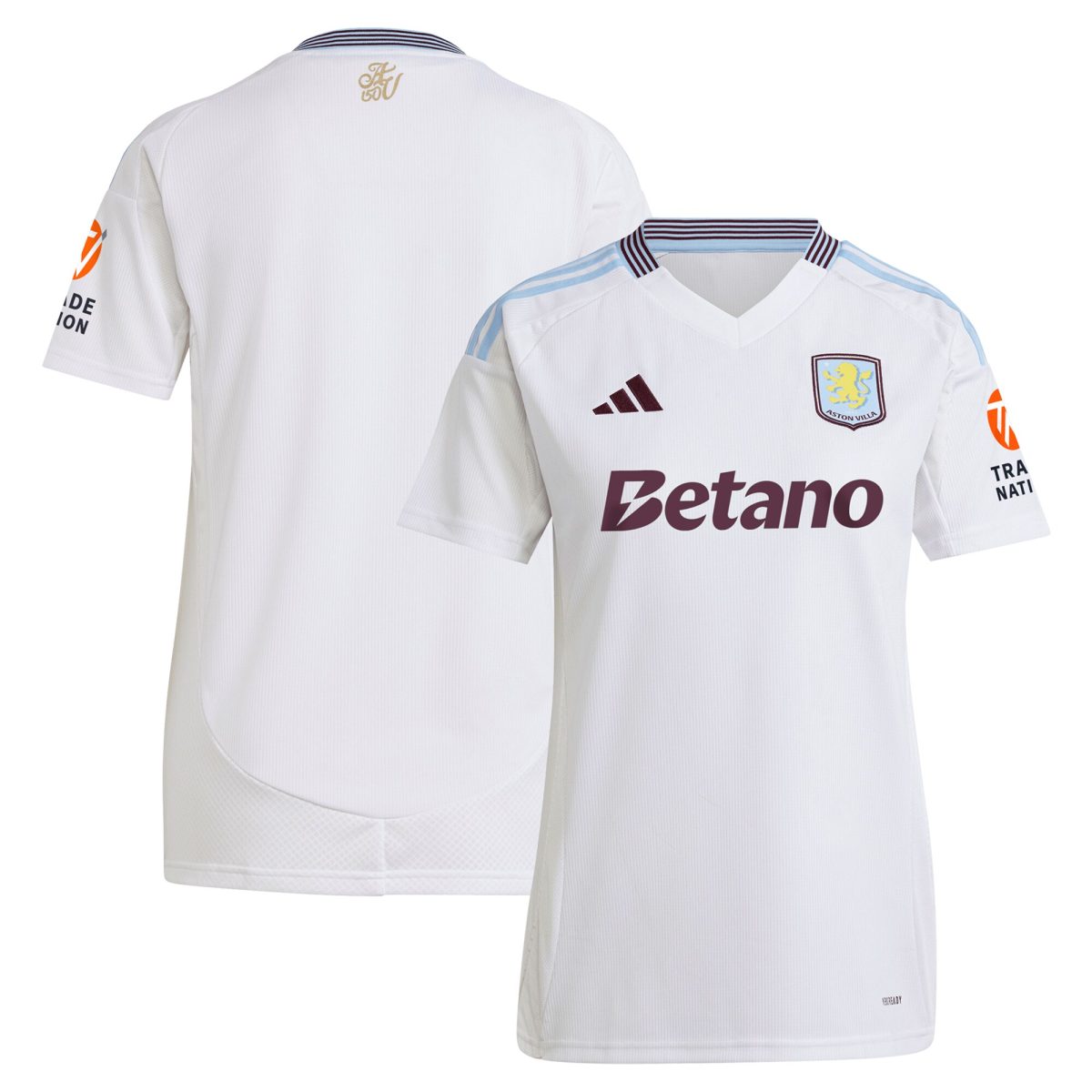 aston villa adidas away shirt 2024-25 – womens with custom printing Collection - Aston Villa Official Store