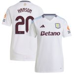 aston villa adidas away shirt 2024-25 – womens with hanson 20 cup printing Collection - Aston Villa Official Store