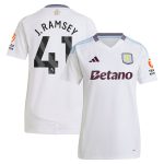 aston villa adidas away shirt 2024-25 – womens with j. ramsey 41 printing Collection - Aston Villa Official Store