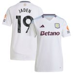 aston villa adidas away shirt 2024-25 – womens with jaden 19 printing Collection - Aston Villa Official Store