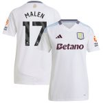 aston villa adidas away shirt 2024-25 – womens with malen 17 printing Collection - Aston Villa Official Store