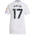aston villa adidas away shirt 2024-25 – womens with malen 17 printing Collection - Aston Villa Official Store