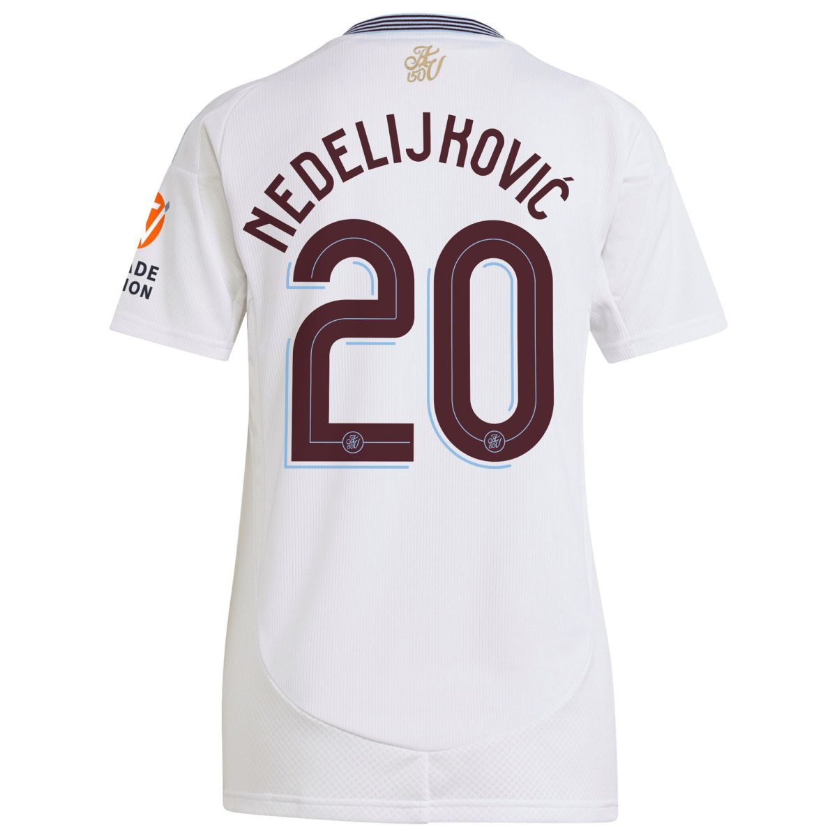 aston villa adidas away shirt 2024-25 – womens with nedeljković 20 cup printing Collection - Aston Villa Official Store