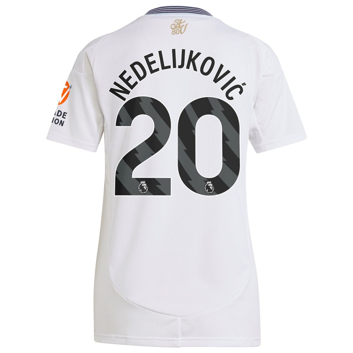 aston villa adidas away shirt 2024-25 – womens with nedeljković 20 printing Collection - Aston Villa Official Store