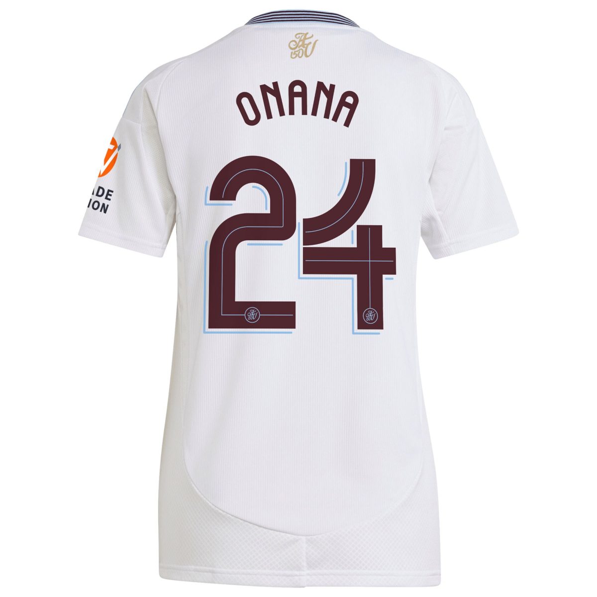 aston villa adidas away shirt 2024-25 – womens with onana 24 cup printing Collection - Aston Villa Official Store