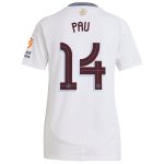 aston villa adidas away shirt 2024-25 – womens with pau 14 cup printing Collection - Aston Villa Official Store