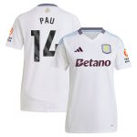 aston villa adidas away shirt 2024-25 – womens with pau 14 printing Collection - Aston Villa Official Store