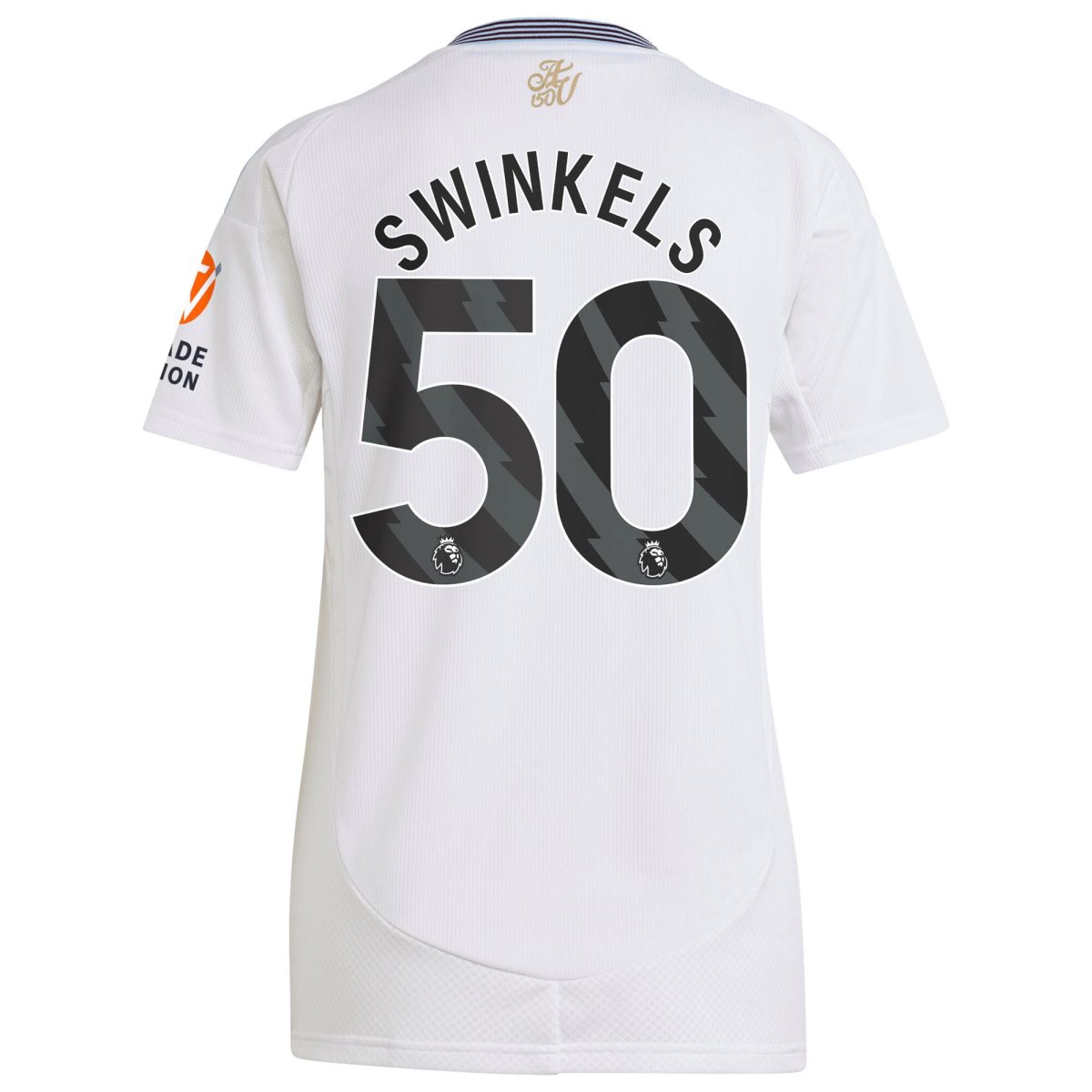 aston villa adidas away shirt 2024-25 – womens with swinkels 50 printing Collection - Aston Villa Official Store
