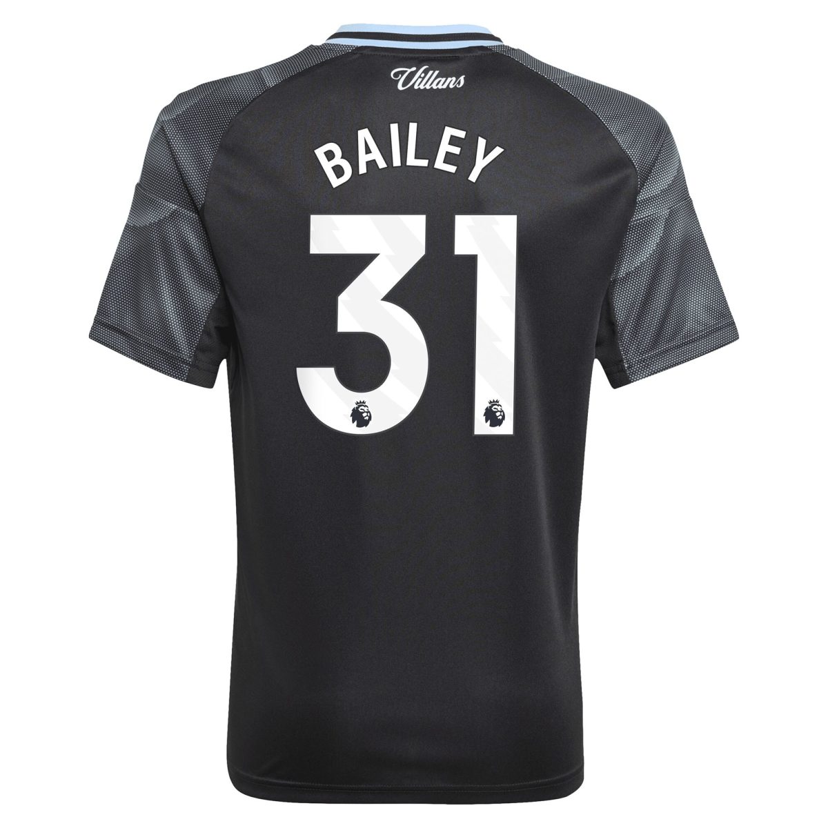 aston villa adidas away shirt 2025-26 – kids with bailey 31 printing Collection - Aston Villa Official Store