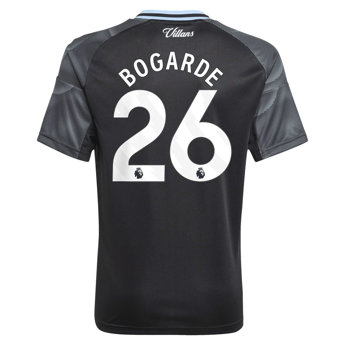 aston villa adidas away shirt 2025-26 – kids with bogarde 26 printing Collection - Aston Villa Official Store