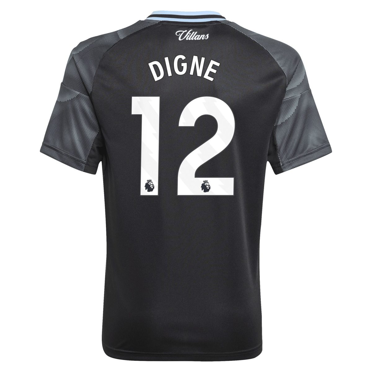 aston villa adidas away shirt 2025-26 – kids with digne 12 printing Collection - Aston Villa Official Store