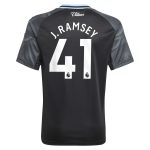 aston villa adidas away shirt 2025-26 – kids with j. ramsey 41 printing Collection - Aston Villa Official Store